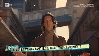 Giovanni Caccamo e il suo quotManifesto del Cambiamentoquot  Oggi è un altro giorno 23052023 [upl. by Vasiliki]