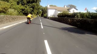 Kamil Holan Manx Grand Prix 2014 Senior race [upl. by Persas]