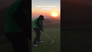 Absolutely unmatched experience golfing at Lofoten Links 🥹 golf lofoten golfcourse explore fyp [upl. by Hooper]