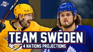 Team Sweden  4 Nations Projected Roster [upl. by Vola207]