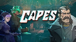 Tactical RPG With Super Heroes  Capes  Gameplay Overview [upl. by Moitoso234]