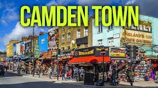 Places To Live In The UK  Camden Town LONDON NW1 England [upl. by Amled]