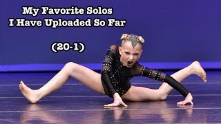 My Favorite Solos I Have Uploaded So Far 201 [upl. by Moria]