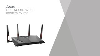 Asus DSLAC88U WiFi Modem Router  AC 3100 Dualband  Product Overview  Currys PC World [upl. by Yboj115]