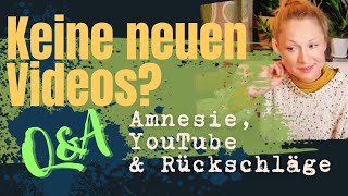 Darum kommt kein Video QampA über Amnesie YouTube und Rückschläge [upl. by Enylrac]