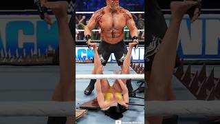 🔥Brock Lesnar vs Blair Davenport🔥Part 3 brocklesnar blairdavenport wwe wwe2k24 shorts wweraw [upl. by Gerti]