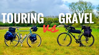 Touring Bike vs Gravel Bike  Which is best for bikepacking [upl. by Perice800]