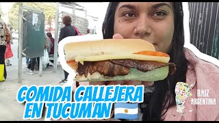 COMIDA CALLEJERA EN TUCUMAN  GASTRONOMÍA TUCUMANA [upl. by Ihtac]