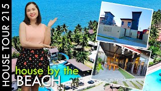 Fully Furnished Beach House in Seafront Residences San Juan Batangas House Tour 215 [upl. by Lora714]