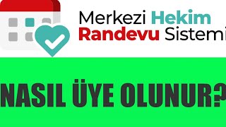 Mhrs Nasıl Üye Olunur Üye Olma [upl. by Sonstrom]