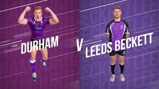 LIVE BUCS SUPER RUGBY 1920  Durham v Leeds Beckett [upl. by Corel]