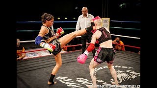 CHIARA VINCISBlue Corner VS CYNDI SRed Corner [upl. by Tung358]