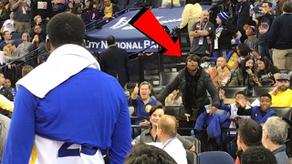 DRAYMOND GREEN GOT IN A FIGHT WITH A FAN [upl. by Mini]