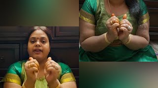 Prasanna Mudra Urasu Mudra  Mudra for hair growth Tamil Kadambari Murugan [upl. by Pavia]