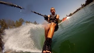 Gopro Waterskiing  Bell Aqua [upl. by Inat411]