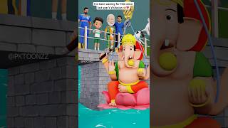 Deva Shree Ganesha Deva Part2  Ganapati Bappa  Gulli Bulli  Cartoon  granny ganesh ganpati [upl. by Annirtak]