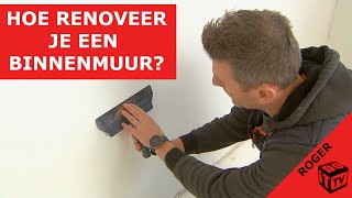 Hoe bereid je een beschadigde muur voor om te schilderen  Roger [upl. by Erny63]