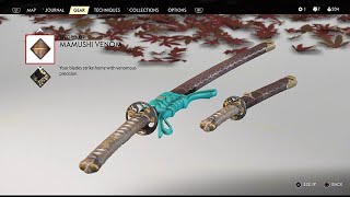 Early Game Best Sword Kit Mamushi Venom  Ghost Of Tsushima [upl. by Ely]