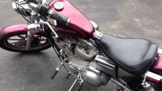 1989 HarleyDavidson Sportster 883 XLH [upl. by Lewan]