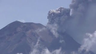 Tungurahua Eruption 26022016 [upl. by Annoed954]