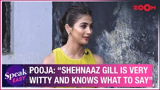 Pooja Hegde on working with Salman Khan in Kisi Ka Bhai Kisi Ki Jaan Shehnaaz Gill amp dating rumours [upl. by Ardnuaet]