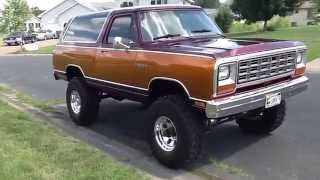 1985 Dodge Ramcharger 340ci 1ton [upl. by Adaminah]