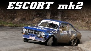 Ford Escort mk2 RS2000 rally  sideways all the time [upl. by Drarej959]