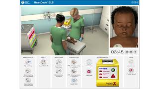 Infant BLS Pediatric Ward [upl. by Einnahpets]