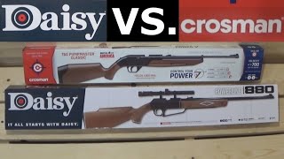 Daisy Powerline Or Crosman Pumpmaster Which Is The Best [upl. by Dallas]