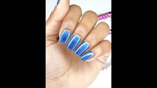 Aesthetic pinterest nails 💙 nails asthetic nailart nailhacks naildesign [upl. by Gean437]