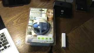 Homedics Personal Humidifier For Home or Office [upl. by Lavina]