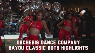 Grambling State University  Orchesis Dance Company  Bayou Classic BOTB Highlights 2023 🔥 4k [upl. by Repsac]