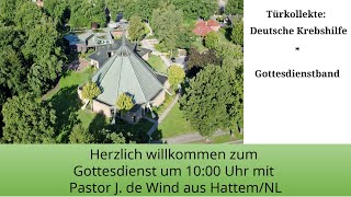 20240922 Gottesdienst mit Pastor J de Wind aus HattemNL [upl. by Mame775]