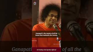 Lord Ganesha Has No Master Over Him  Sri Sathya Sai Speaks Shorts [upl. by Nnaeoj]