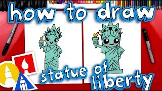 How To Draw The Statue Of Liberty🗽 [upl. by Eninej]