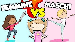 Maschi VS Femmine  Baby Cesca [upl. by Lokcin]