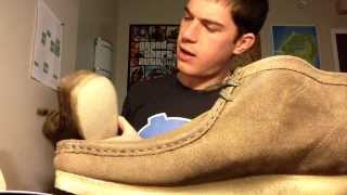 Clarks Wallabees Boots Unboxing  Taupe Suede [upl. by Eberhard30]