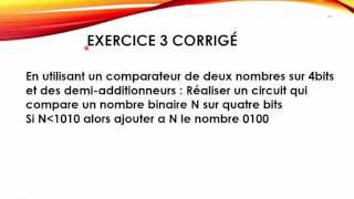 S08 exercices corrigés  Additionneur  comparateur structure machine [upl. by Jarl394]