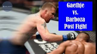 Barbozas Weakness Detailed Analysis on Gaethje vs Barboza [upl. by Wilkison780]