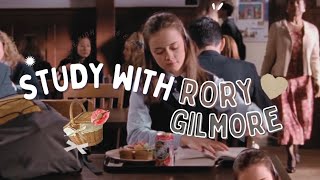 study with rory gilmore  chilton rory gilmore girls edition ౨ৎ with countdown [upl. by Carine]