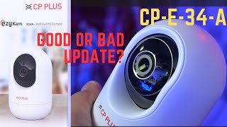 CP PLUS E34A 3 MP Full HD WiFi PT Security Video Camera unboxingdemo and rview in hindi [upl. by Eenel]