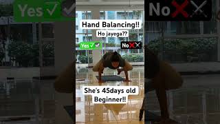 Beginners Fascination  HandBalancing [upl. by Otsedom]