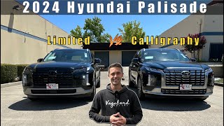 LIMITED vs CALLIGRAPHY 2024 Hyundai Palisade Any favorite [upl. by Arvad]