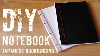 DIY  Notebook japanese bookbinding  Back to School [upl. by Collins691]