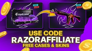 Hellcase Promo Code Hellcase Free Cases Free Skins 2024 [upl. by Eizle322]