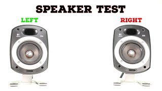 EASIEST Left and Right speaker test 1 [upl. by Osric306]