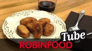 ROBINFOOD  Croquetas de txangurro [upl. by Zolly]