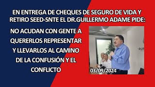 No acudan con gente a quererlos representar y llevarlos al camino de la confusión y conflicto GAC [upl. by Dihsar]