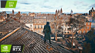 Assassins creed Unity  MAX RTX ULTRA REALISTIC GRAPHICS 2024 [upl. by Fabria]