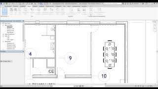 Revit créer laménagement dune cuisine avec une verrière [upl. by Cary]